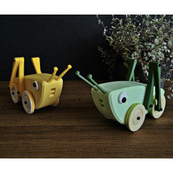 Sauterelle à faire rouler