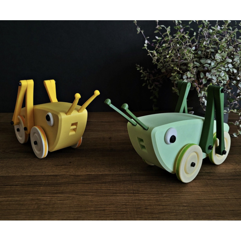 Sauterelle à faire rouler