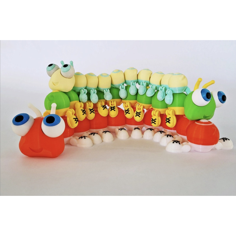 Chenille articulée
