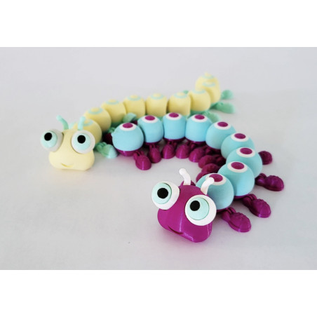 Chenille articulée