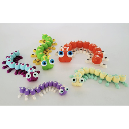 Chenille articulée