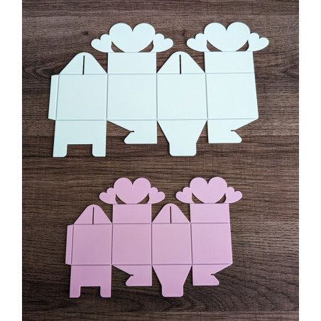 Boite Coeur à plier