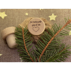 Bouchon J't'aime plus que le vin