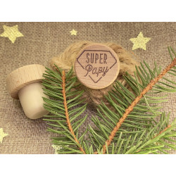 Bouchon Papy super héros