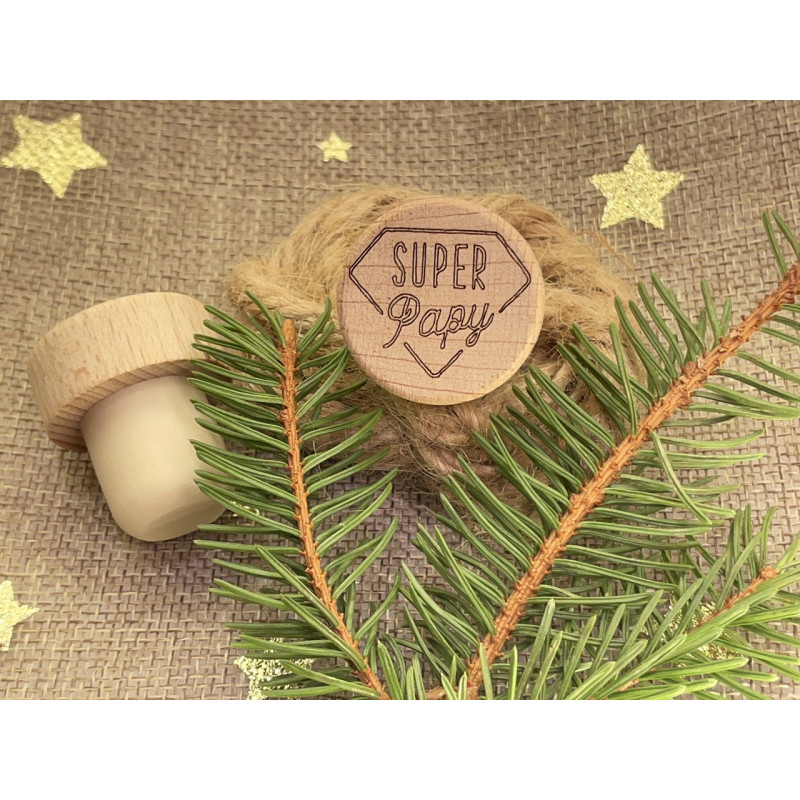 Bouchon Papy super héros