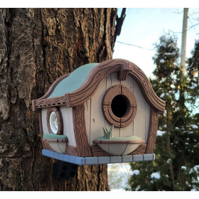 Nichoir oiseaux Hobbit