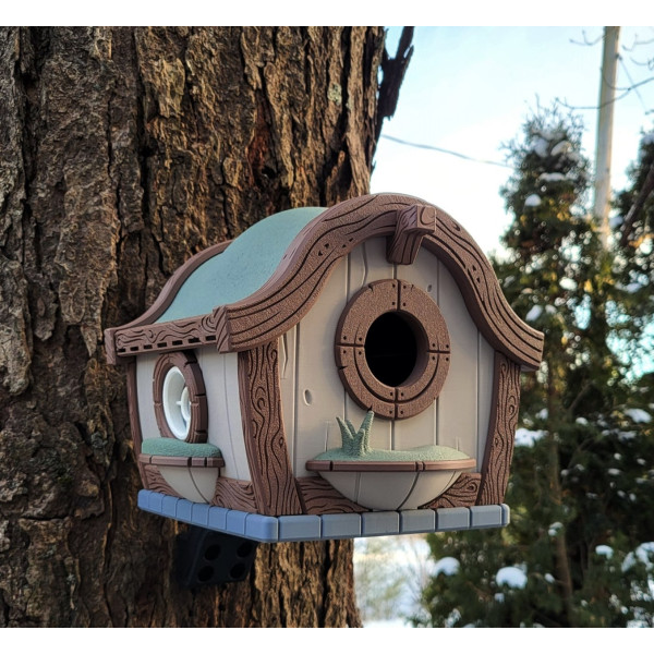 Nichoir oiseaux Hobbit