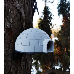 nichoir igloo pour oiseaux