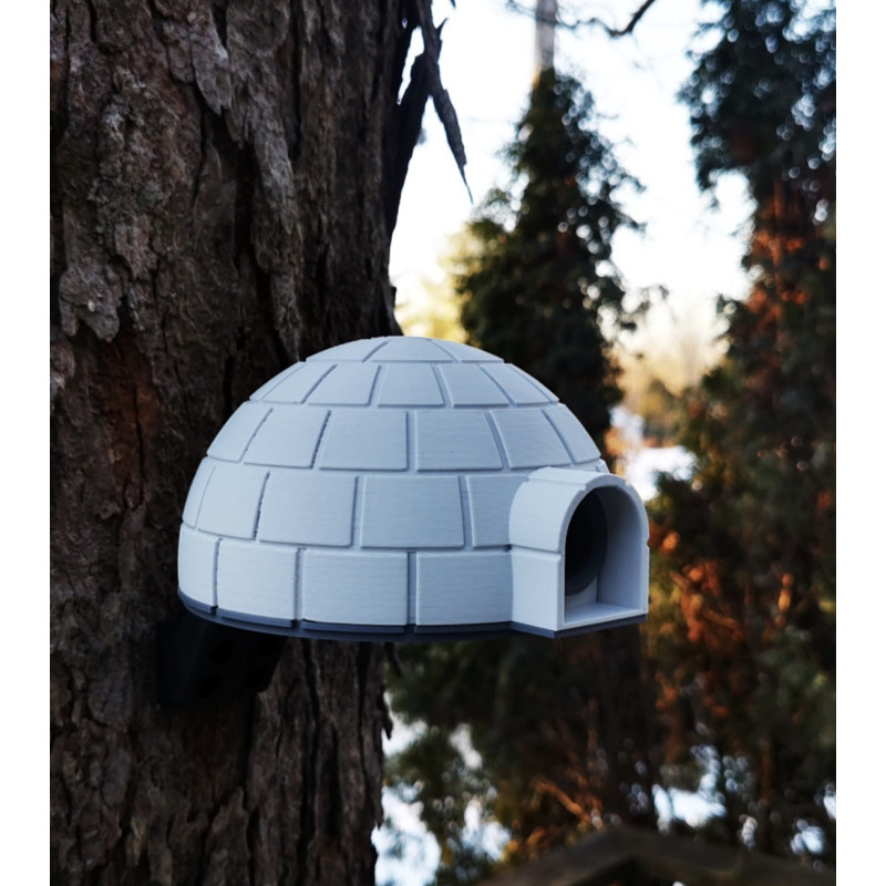 nichoir igloo pour oiseaux