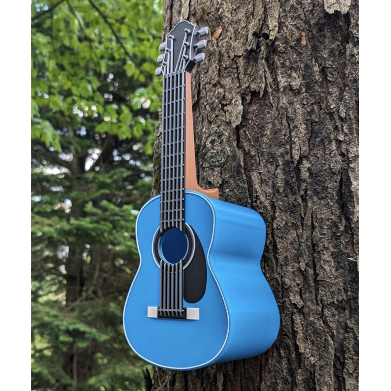 Nichoir guitare pour oiseaux