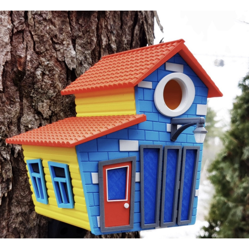 Nichoir maison toons