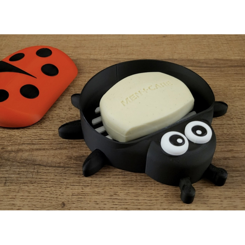 Boite à savon coccinelle